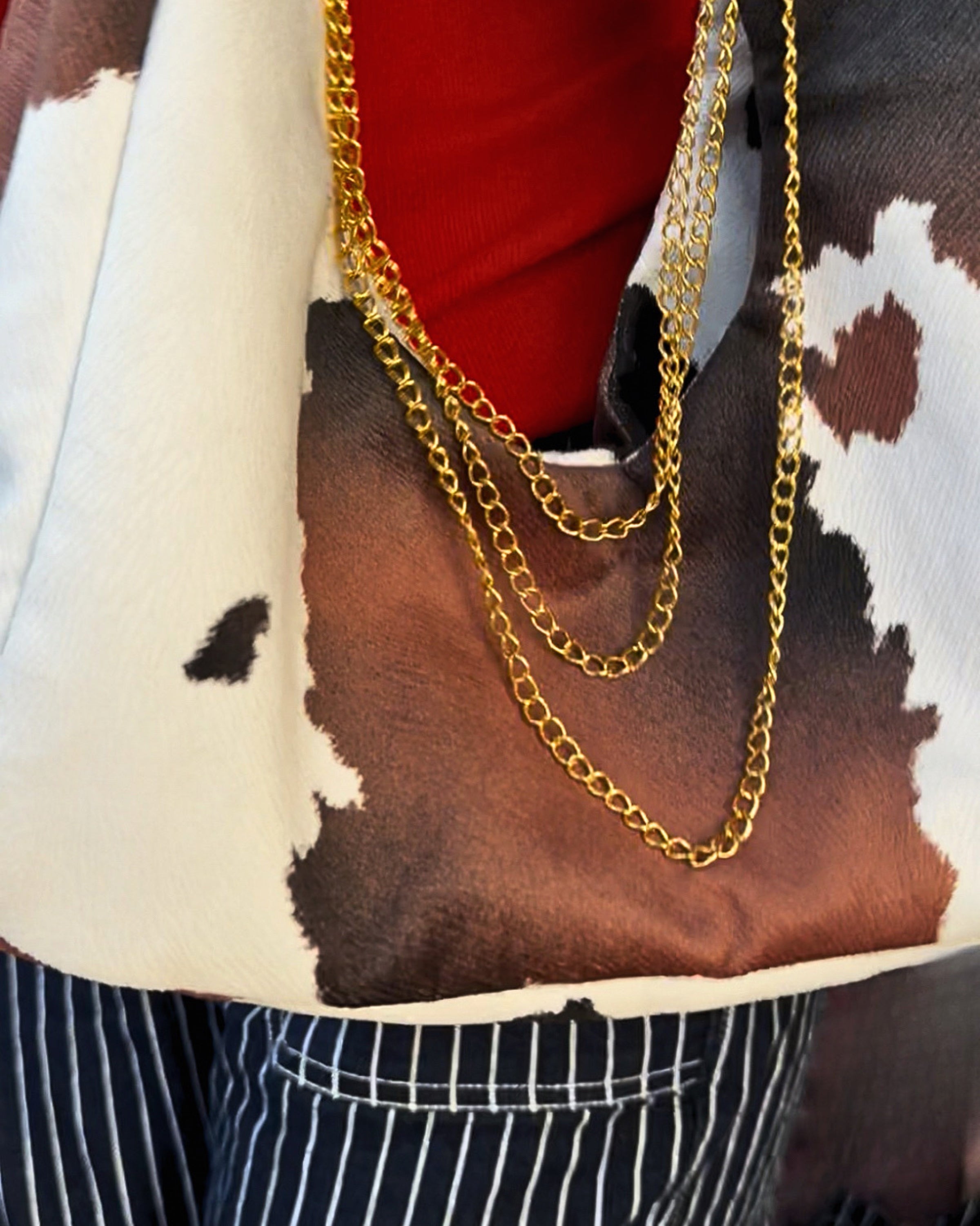 The Gwenevere in Cow Print